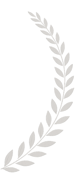 Right laurel decoration